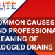 Professional Cleaning of Clogged Drains